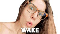 Wake Up Amanda Cerny Sticker