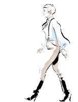 Walk Cycle Pixie Sticker