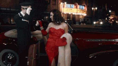 Walk Down The Carpet Rita Castillo GIF