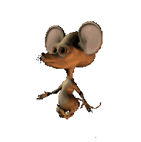 Walking Rat Stantwt Sticker