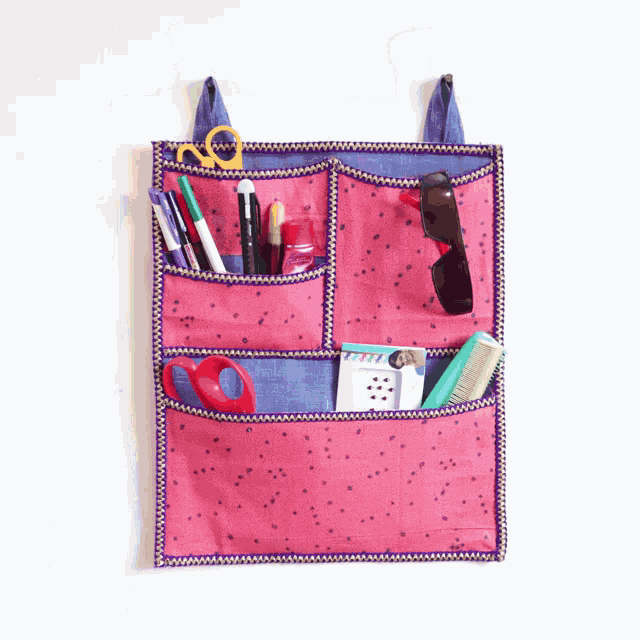 Wall Bag Organizer GIF