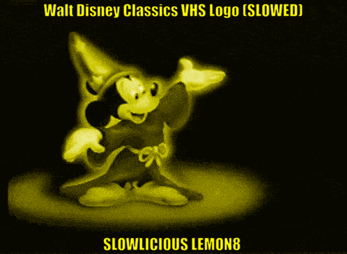 Walt Disney Classics Vhs Logo Slowlicious GIF
