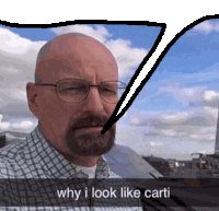 Walterwhite Playboicarti Sticker