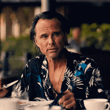 Walton Goggins The White Lotus GIF