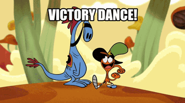 Wander Over Yonder Victory Dance GIF