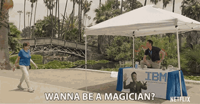 Wanna Be A Magician No GIF