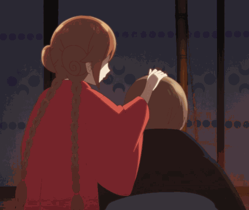 Warm Hug Head Pat GIF