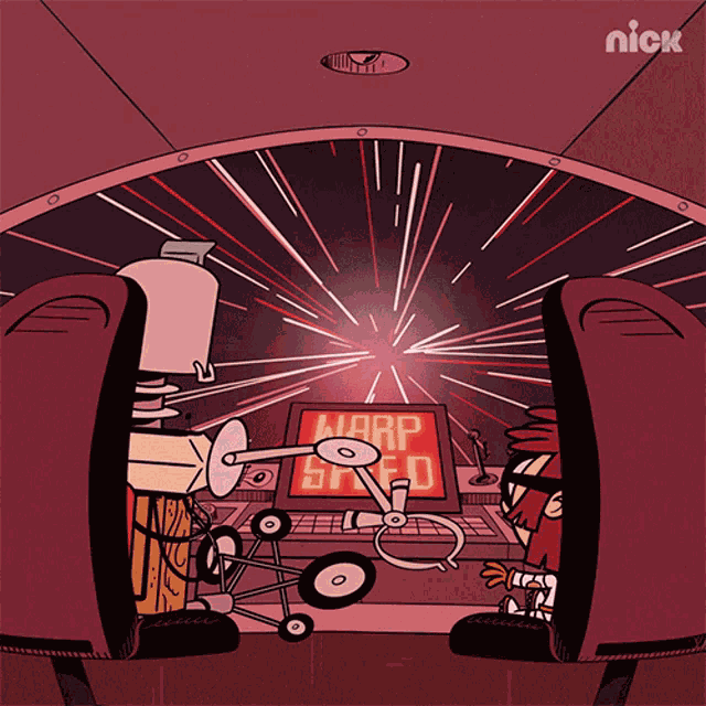 Warp Speed The Loud House GIF