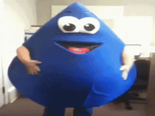 Water Drop Cute Really Cute Water Dancing GIF