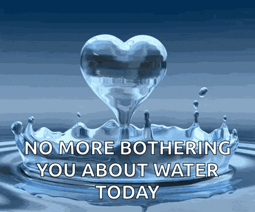 Water Heart GIF