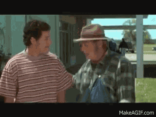 Waterboy Sandler GIF