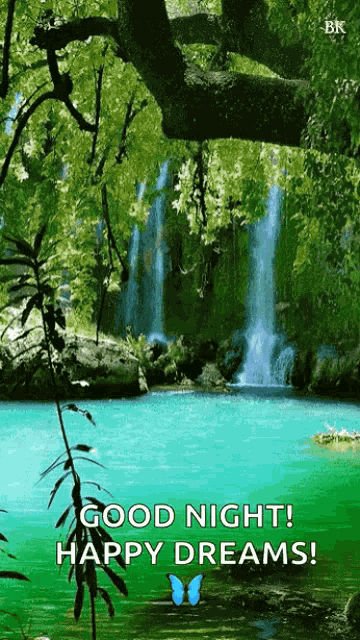 Waterfall Lake GIF