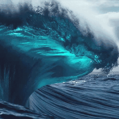 Waves Awesome GIF