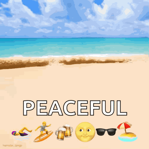 Waves Beach GIF