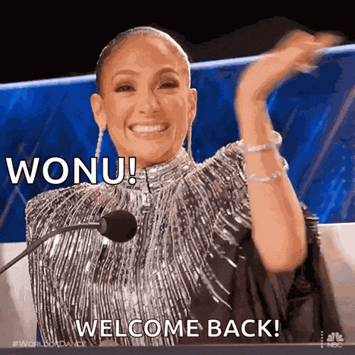 Waving Jennifer Lopez GIF
