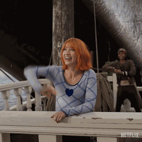 Waving Nami GIF
