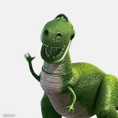 Waving Rex GIF