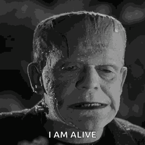 Waving The Monster GIF