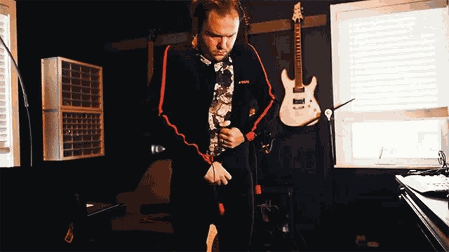 Wearing Motion Capture Suit Sam Gorski GIF