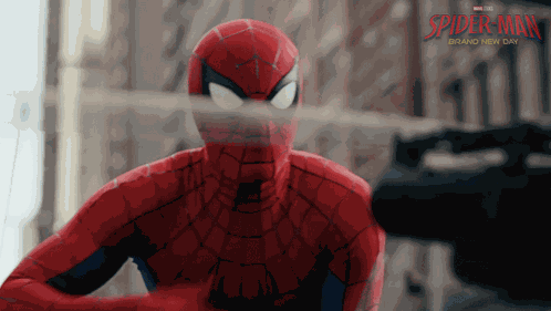 Web Shooting Spider-man GIF