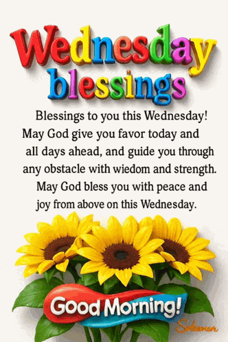 Wednesday Blessings Good Wednesday Morning Images Meme