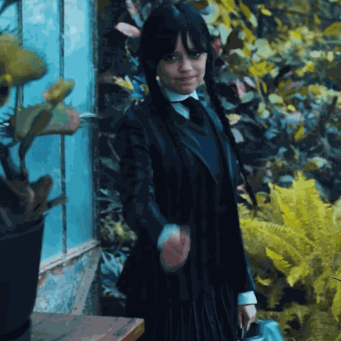 Wednesday Jenna Ortega GIF