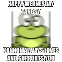 Wednesday Tangsy Sticker
