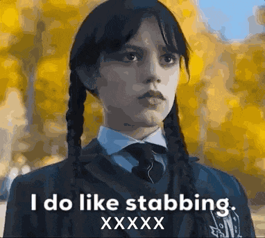 Wednesday Wednesday Addams GIF