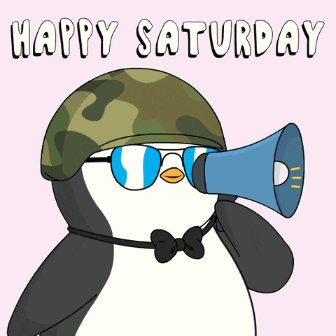 Weekend Penguin GIF