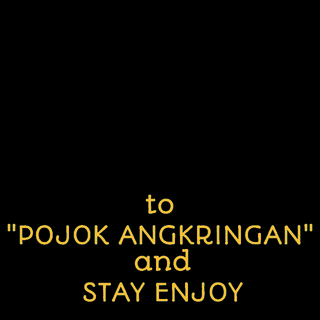 Welcome Angkringan Well Angkringan GIF