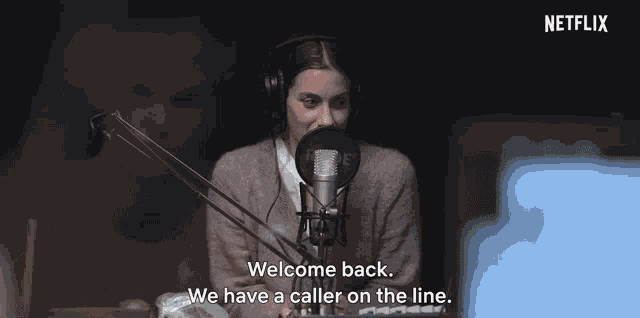 Welcome Back We Have A Caller On The Line GIF