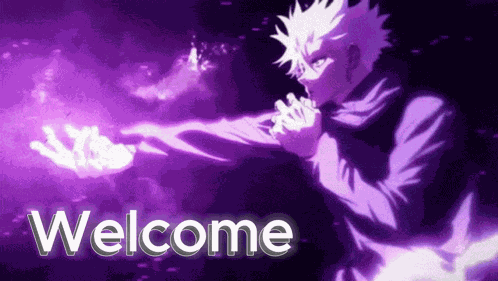 Welcome Gojo GIF