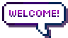 Welcome Images Sticker