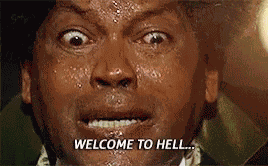 Welcome To Hell Angry GIF