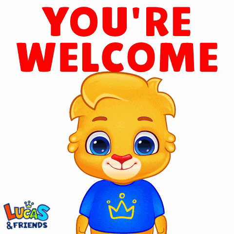 Welcome Youre Welcome GIF