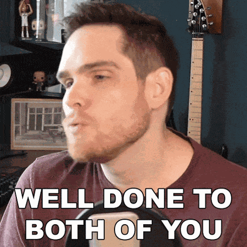 Well Done To Both Of You Sam Johnson GIF
