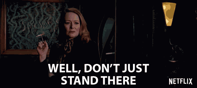 Well Dont Just Stand There Miranda Otto GIF