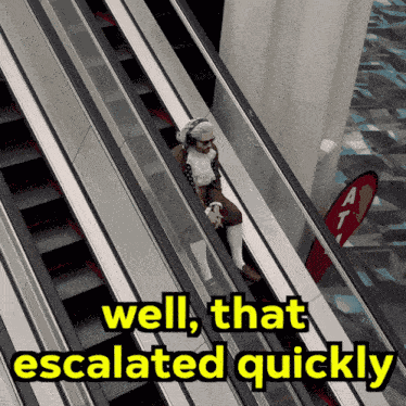 Well That Escalated Benjammins GIF