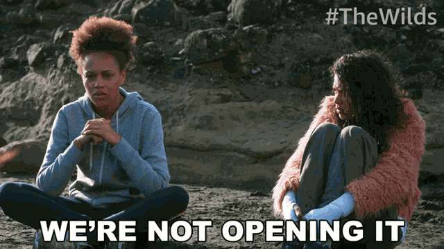 Were Not Opening It Rachel Reid GIF