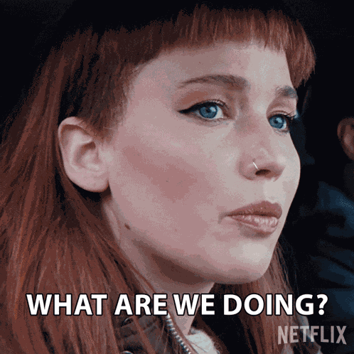 What Are We Doing Kate Dibiasky GIF