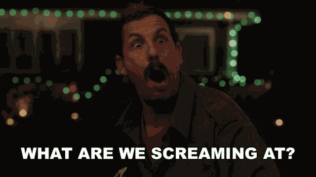 What Are We Screaming At Hubie Dubois GIF