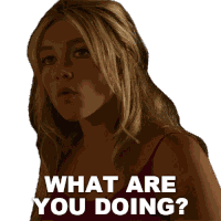 What Are You Doing Alice Chambers Sticker