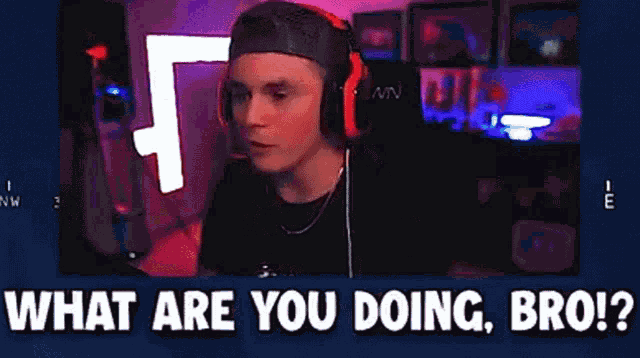 What Are You Doing Bro Russdaddy GIF