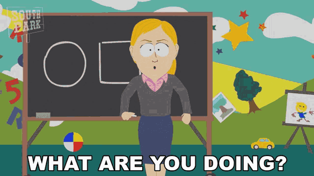 What Are You Doing Ms Stevenson GIF