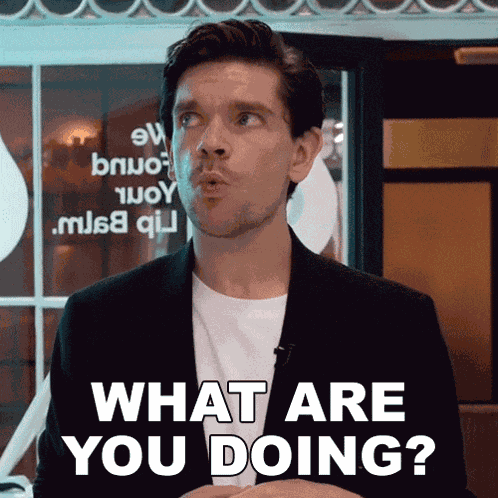 What Are You Doing Robin James GIF