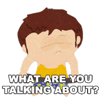 What Are You Talking About Jimmy Valmer Sticker