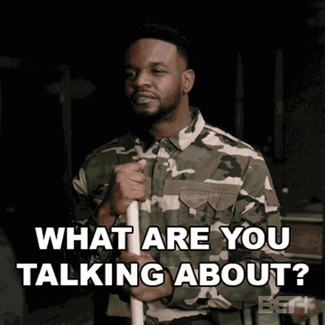 What Are You Talking About John GIF