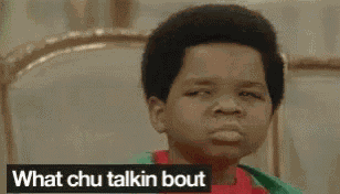 What Are You Talking About GIF
