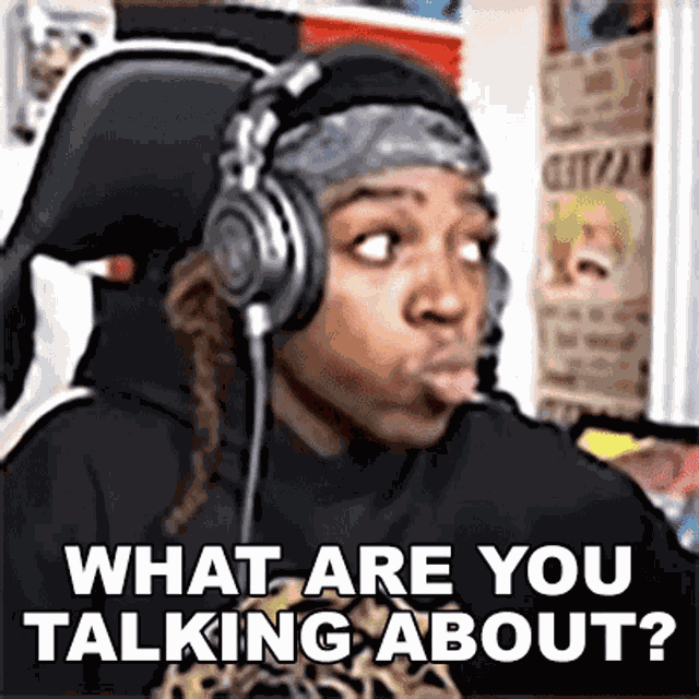 What Are You Talking About The Black Mastadonte GIF