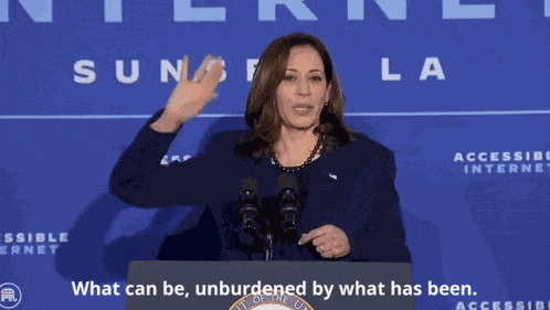 What Can Be Unburdened By What Has Been Kamala Harris GIF